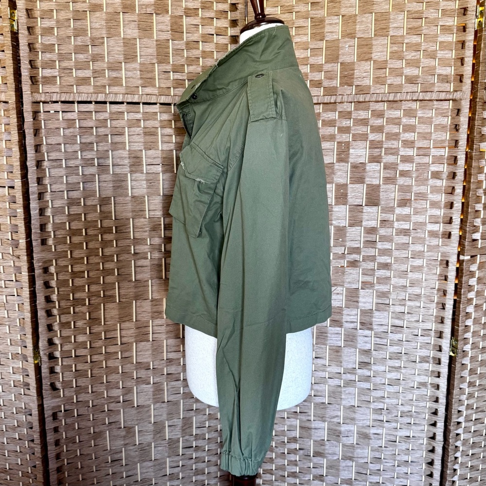 Army green Ten Sixty Sherman cropped jacket XL - Picture 7 of 11